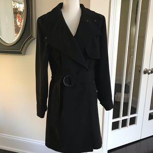 Calvin Klein Double Breasted Lined Coat